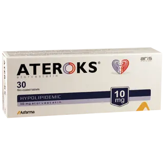 ათეროქსი ტაბლეტი 10მგ #30 0 Ateroks tab 10mg #30