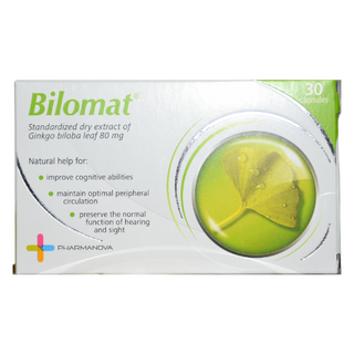 ბილომატი კაფსულა 80მგ #30 0 Bilomat caps 80mg #30