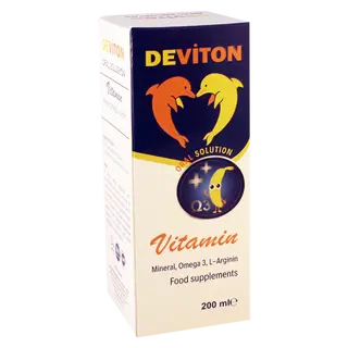 დევიტონი სიროფი 200მლ ფლაკონი #1 0 DeViton syrup 200ml #1