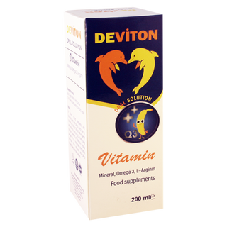 დევიტონი სიროფი 200მლ ფლაკონი #1 0 DeViton syrup 200ml #1