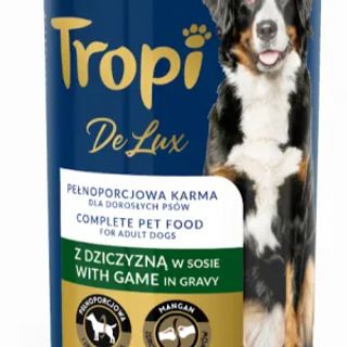 ტროპი - დელუქს კონსერვი კურდღლის  ხორცით  1250 გრ