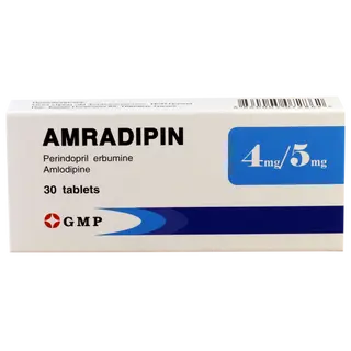 ამრადიპინი ტაბლეტი 4მგ+5მგ #30 0 Amradipin tab 4mg+5mg #30