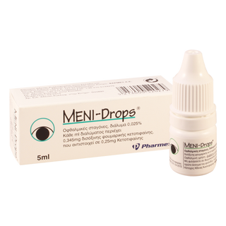 მენი-დროპსი წვეთები თვალის 0.25მგ/1მლ 5მლ #1 0 Meni-Drops eye drops 0.25mg/ml 5ml #1