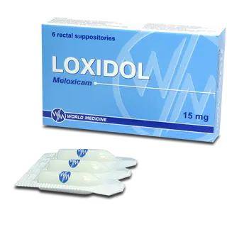 ლოქსიდოლი სანთელი რექტალური 15მგ #6 0 Loxidol supp 15mg #6