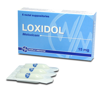 ლოქსიდოლი სანთელი რექტალური 15მგ #6 0 Loxidol supp 15mg #6
