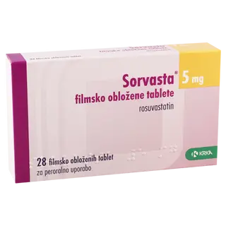 სორვასტა ტაბლეტი  5მგ #28 0 Sorvasta tab 5mg #28