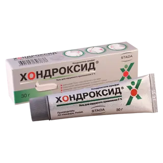 ხონდროქსიდი გელი 5% 30გრ ტუბი #1 0 Chondroxid gel 5% 30g #1