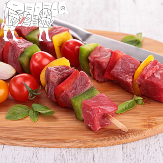 Brochettes de veau ( tendre) - 250 g