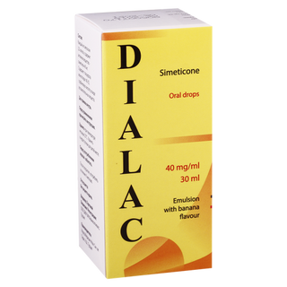 დიალაკი წვეთები ორალური 40მგ/1მლ 30მლ ფლაკონი #1 0 Dialac oral drops 40mg/ml 30ml #1