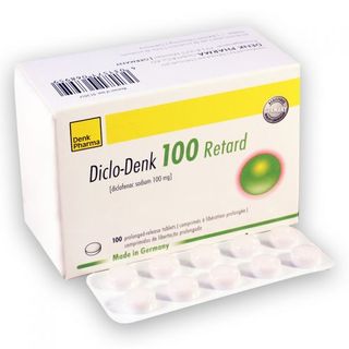 დიკლო დენკი რეტარდი ტაბლეტი 100მგ #100 0 Diclo Denk Retard tab 100mg #100