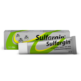 სულფარგინი მალამო 50გრ ტუბი #1 0 Sulfargin ointment 50.0