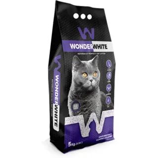 Wonder White - კატის ქვიშა ლავანდა 5კგ