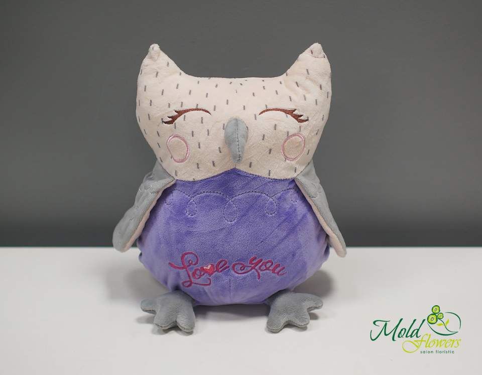 Bufnița Sonea h=30 cm (violetă)