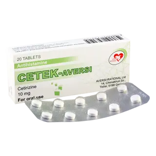 ცეტეკი ტაბლეტი 10მგ #20 0 Cetek tab 10mg #20