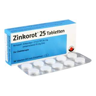 ცინკოროტი ტაბლეტი 25მგ #20 0 Zincorot tab 25mg #20