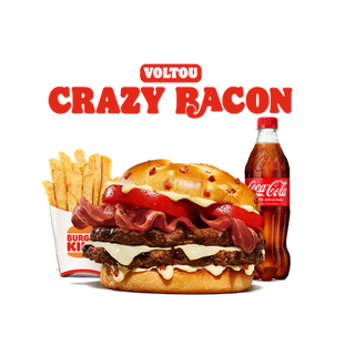 Menu Double Crazy Bacon