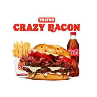 Menu Double Crazy Bacon