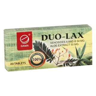 დუო-ლაქსი ტაბლეტი #20 0 Duo-Lax tab #20