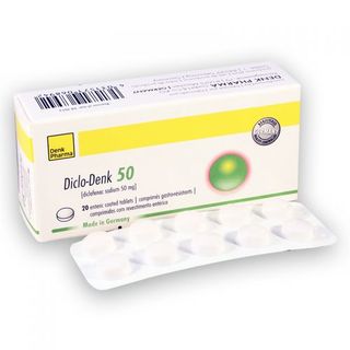 დიკლო დენკი ტაბლეტი 50მგ #20 0 Diclo Denk 50mg tab #20
