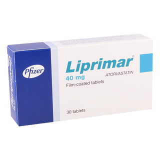 ლიპრიმარი ტაბლეტი 40მგ #30 0 Liprimar tab 40mg #30