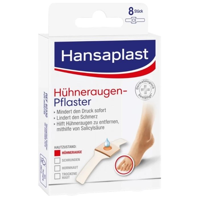 HANSAPLAST Foot 92873 Corn flaster a'8 protiv kurjih očiju