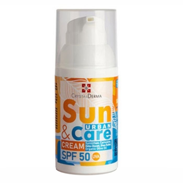 CRYSTAL DERMA Sun and Urban Care Cream SPF50 30ml