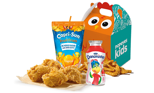 Menú Kids 4 Nuggets Crujientes