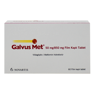 გალვუს მეტი ტაბლეტი  50მგ+850მგ  #60 0 Galvus-Met 50mg/850mg tabs /TR/ #60