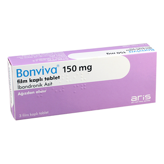 ბონვივა ტაბლეტი 150მგ  #3 0 Bonviva tab 150mg #3 /TR/