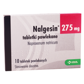 ნალგეზინი ტაბლეტი 275მგ #10 0 Nalgesin tab 275mg #10