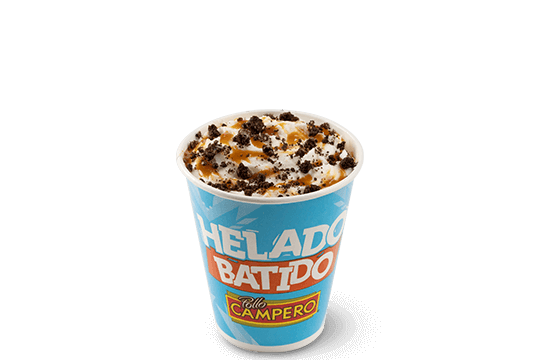 Helado Batido de Oreo