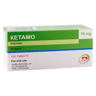 კეტამო ტაბლეტი 10მგ #100 0 Ketamo tab 10mg #100