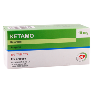 კეტამო ტაბლეტი 10მგ #100 0 Ketamo tab 10mg #100