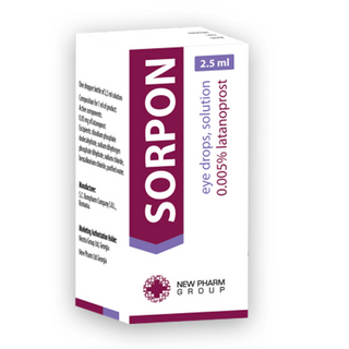 სორპონი წვეთები თვალის 0.005% 2.5მლ ფლაკონი #1 0 Sorpon eye dr 0.005% #1