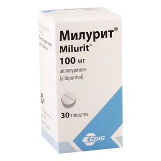 მილურიტი ტაბლეტი 100მგ #30 0 Milurit tab 100mg #30