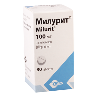მილურიტი ტაბლეტი 100მგ #30 0 Milurit tab 100mg #30