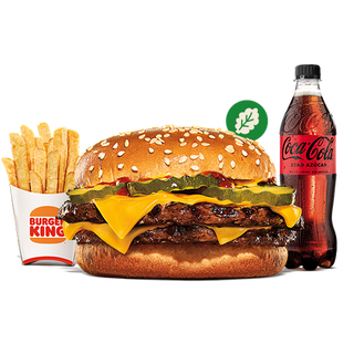 Menu Double Cheese Vegetal XXL®
