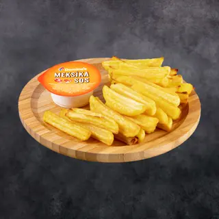 Gourmet potatoes 200 gr + Mexican sauce