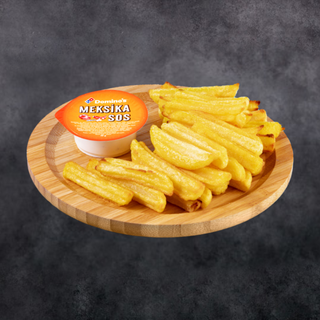 Gourmet potatoes 200 gr + Mexican sauce