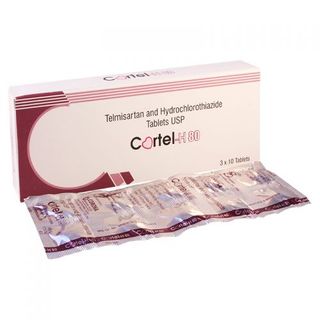 კორტელი-H ტაბლეტი 80მგ+12.5მგ #30 0 Cortel-H tab 80mg+12.5mg #28