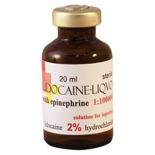 ლიდოკაინი-ლიქვო ეპინეფრ ხსნარი საინექციო 2% 20მლ ფლაკონი #1 0 Lidocaine-Liqvo 2% with epinephrine 20ml #1