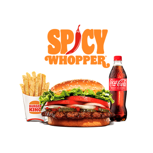 Menú Spicy Whopper® (1 carne)