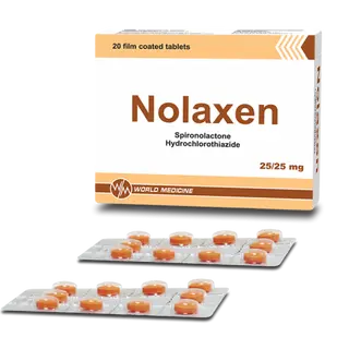ნოლაქსენი ტაბლეტი 25მგ+25მგ #20 0 Nolaxen tab 25mg+25mg #20