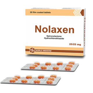 ნოლაქსენი ტაბლეტი 25მგ+25მგ #20 0 Nolaxen tab 25mg+25mg #20