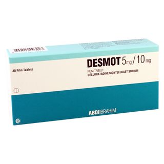 დესმოტი ტაბლეტი 10მგ+5მგ #30 0 Desmot tab 10mg+5mg #30