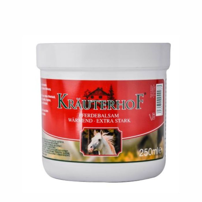 KRAUTERHOF konjski balzam sa efek. toplote ekstra jak 250ml (crveni)