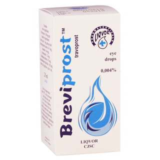 ბრევიპროსტი წვეთები თვალის 0.04მგ/1მლ 2.5მლ #1 0 Breviprost eye drops 40mkg/ml 2.5ml #1