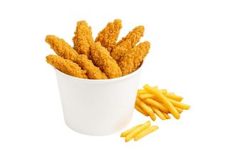 Kubełek kibica XL( 20 polędwiczek+ frytki)