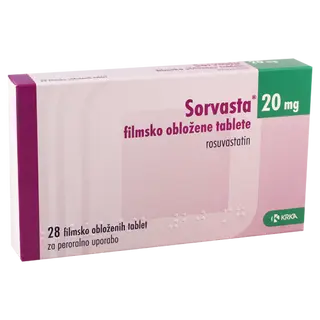 სორვასტა ტაბლეტი 20მგ #28 0 Sorvasta tab 20mg #28