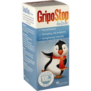 გრიპოსტოპი სიროფი 100მლ ფლაკონი #1 0 Gripostop syrup 100ml  #1